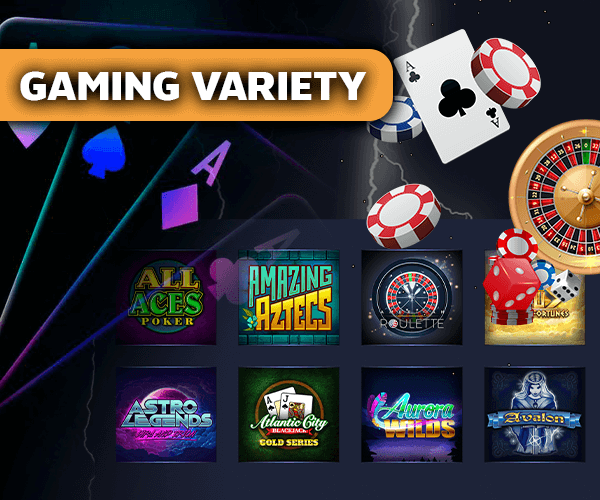 Spin Palace Gaming variety