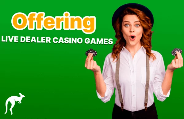 Offering Live Dealer Casino Games in online casinos
