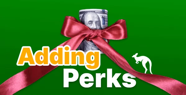 Adding Perks at online casinos