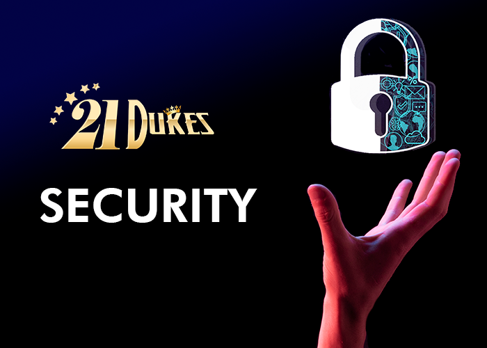 The lock over the arm and 21Dukes Logo