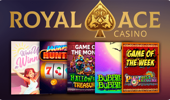 Royal Ace Casino promo icons