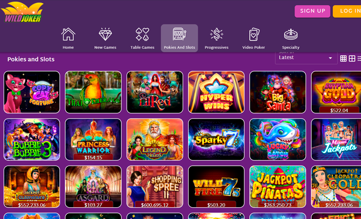 Wild Joker casino Pokes and Slots screenshot