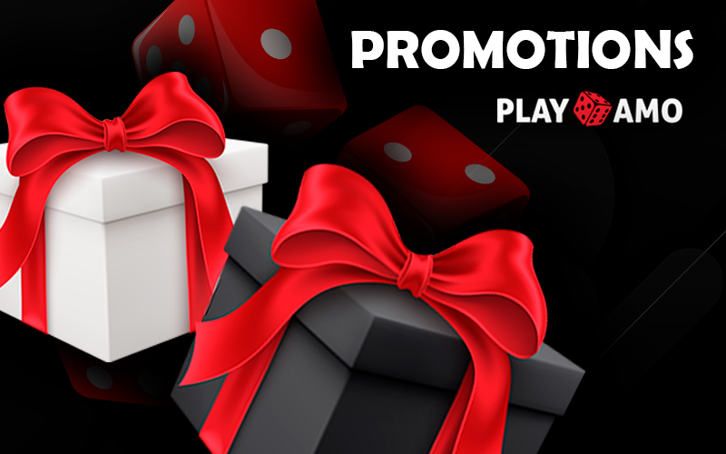 Bonus offers at PlayAmo Casino - a list of bonuses and their description