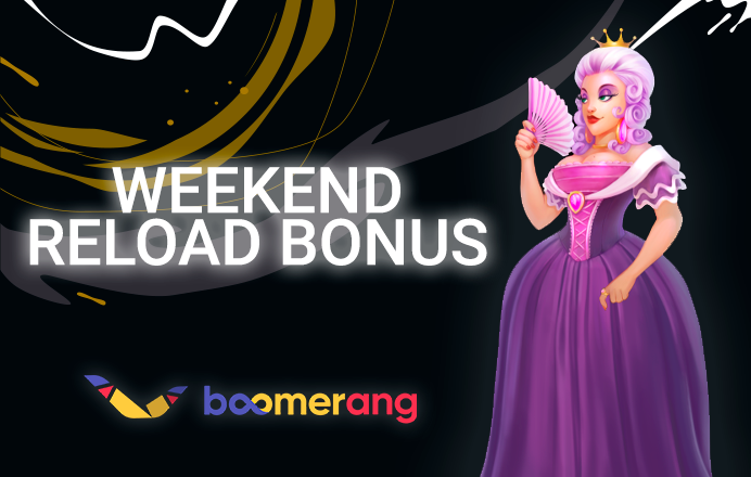 Introducing Weekend Reload Bonus from Boomerang Casino