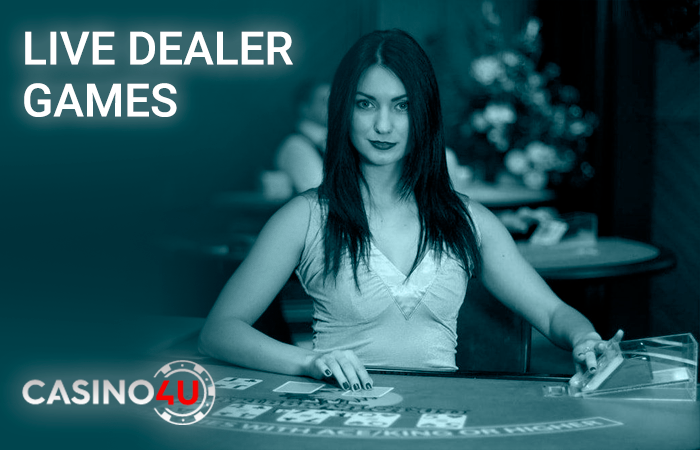 Availability of live dealer games at Casino4u Casino