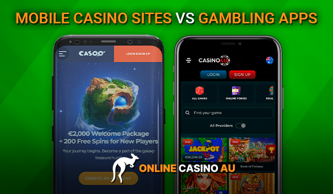 Online Casino AU compares the features of the adaptive casino site and its mobile application