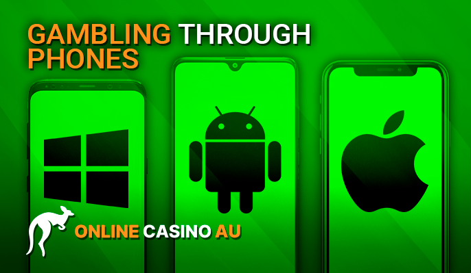 A number of mobile operating systems working with casino applications