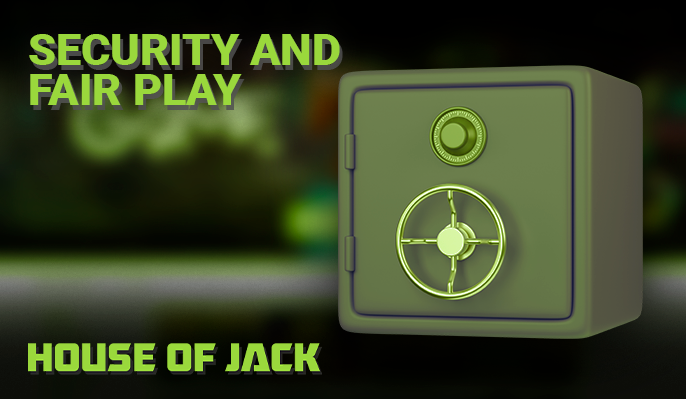 Reliable and fully protected thick safe as protection at House of Jack Casino