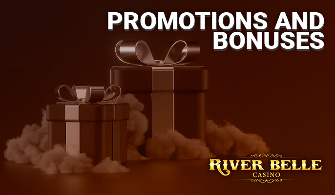 Effectively presented gifts from River Belle Casino