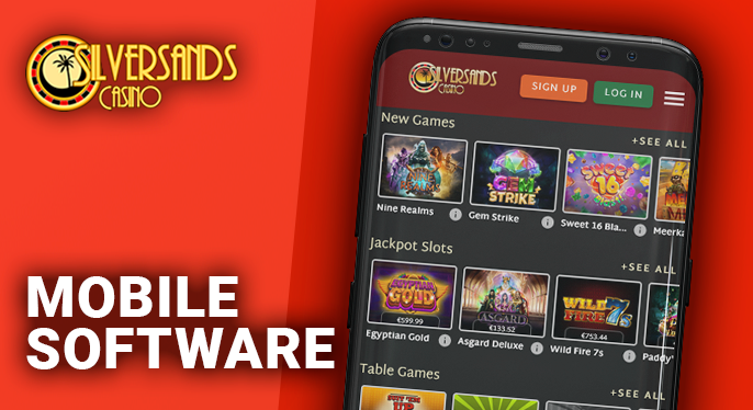 SilverSands Casino mobile app - how to download and play
