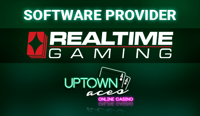RealTime Gaming logo that works with Uptown Aces Casino