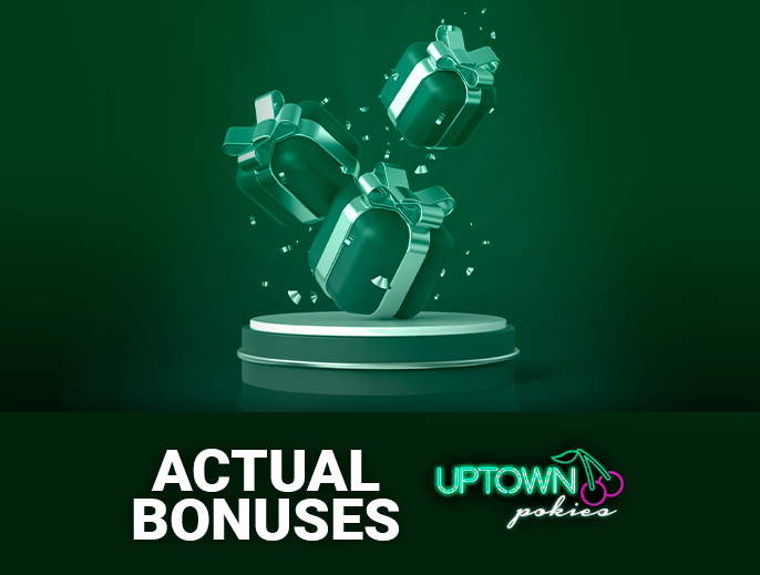 Uptown Pokies Casino player bonuses - list of current bonuses