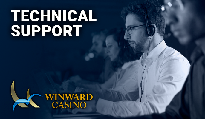 Winward Casino contact center - how to contact support