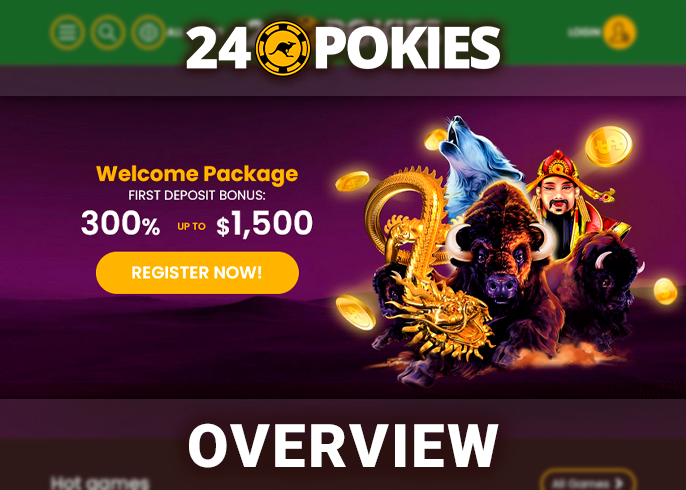 24 Pokies Casino Site Introduction