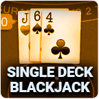 Single Deck Blackjack Logo