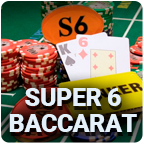 Super 6 Baccarat Logo