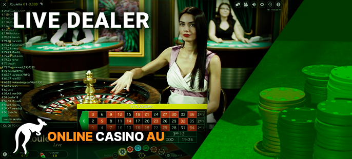 Live casino table games for Australian players