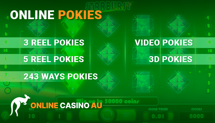 Gambling slots by line and category