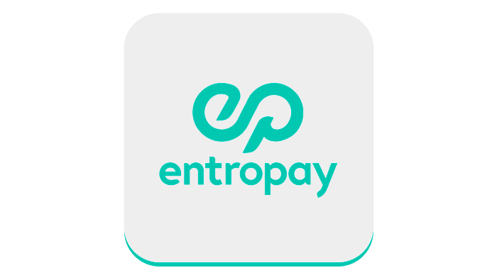 Entropay payment platform logo with virtual card system
