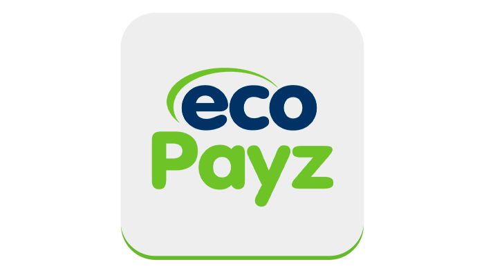 The logo of the electronic payment system EcoPayz
