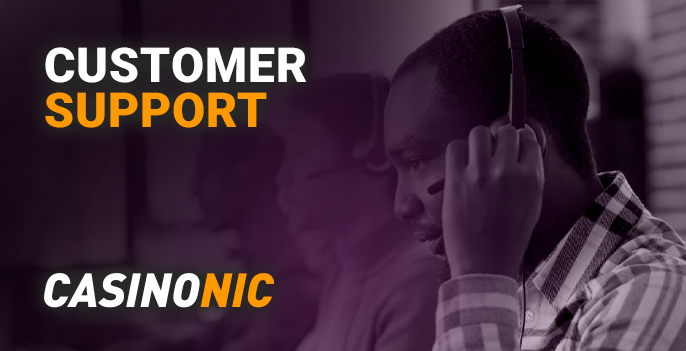 Casinonic player support service - how to contact