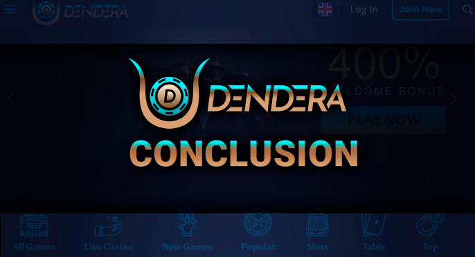 The final review of Dendera Casino - is it worth the trust