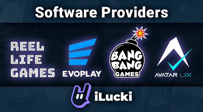 iLucki Casino presents a great list of gambling providers for players from Australia