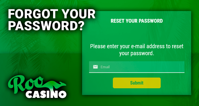 Restore access to your personal account at Roo Casino
