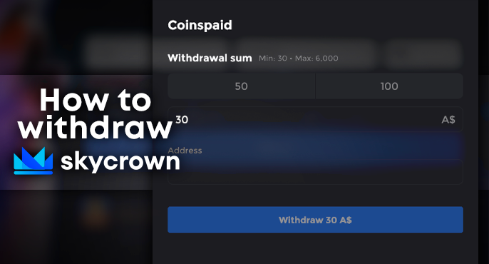 Withdraw money from your SkyCrown Casino account for Australians