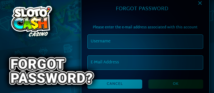 How to restore access to your account at Slotocash Casino - how to restore the password