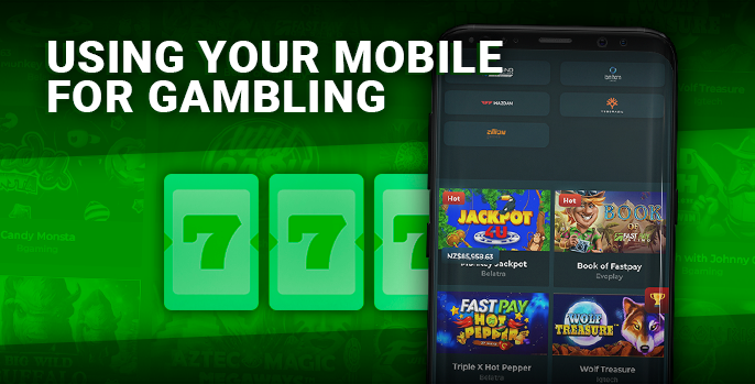 Playing on mobile devices in a casino with a minimum deposit of one dollar