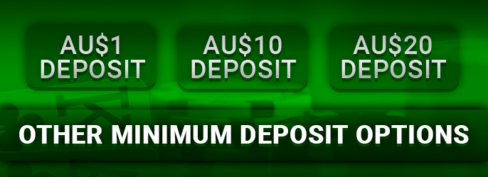 About casinos with deposits of one, ten and twenty dollars