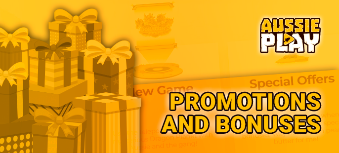 Bonus offers from Aussie Play Casino for Australian players
