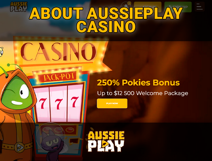 Introducing the AussiePlay Casino website - about the license and the company