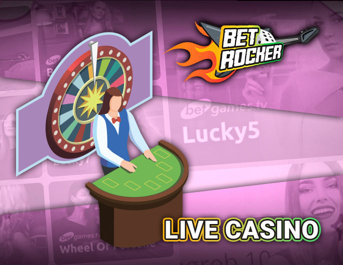 Live Dealer Games at Betrocker Casino - How Live Games Are at the Casino