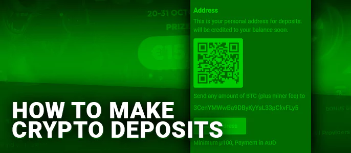 Deposit to casino via bitcoin - step by step instructions