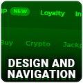 Simple design and navigation Icon