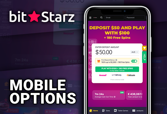 BitStarz Casino mobile app - how to play on mobile devices