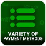 Variety of payment systems in instant payment casinos for Australians