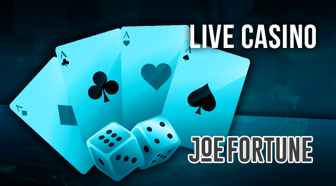 Live Dealer Casino at Joe Fortune Casino - What are the Live Games
