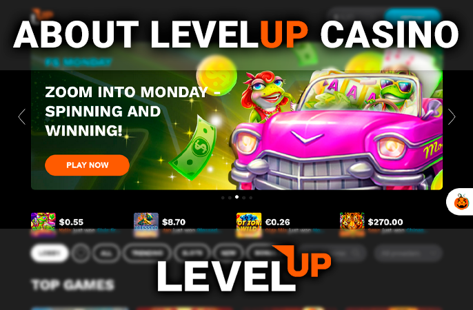 Introduction to the LevelUp Casino project and license information