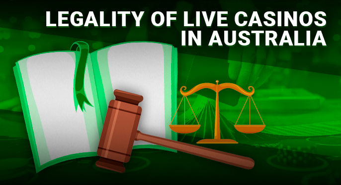 About the legality of live casinos in Australia - what you need to know