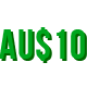 AU$10 MInimum Deposit Icon