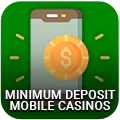 Minimum Deposit Mobile Casinos Icon