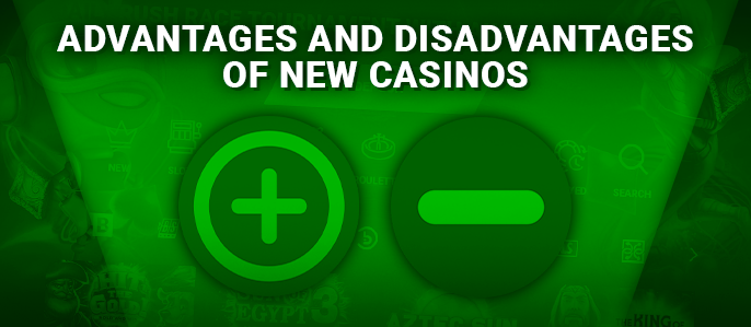 Pros and cons of new online casinos for players from Australia