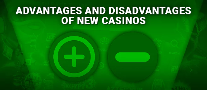 Pros and cons of new online casinos for players from Australia