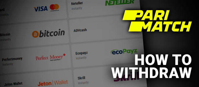 Parimatch Casino withdrawal form - how to get money