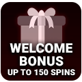 Welcome Bonus Up to 150 Spins Ico