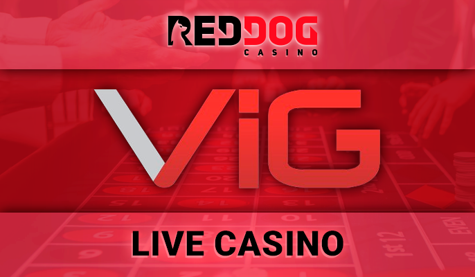 Live games at Red Dog Casino from Visionary iGaming