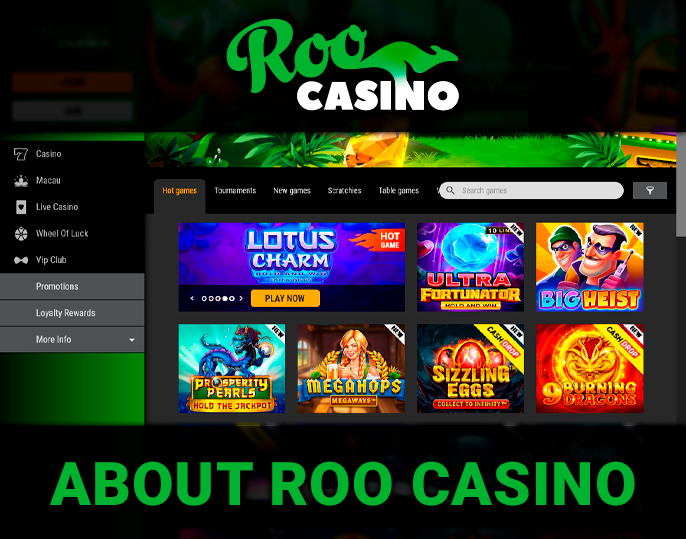 Introduction to Roo Casino - license information